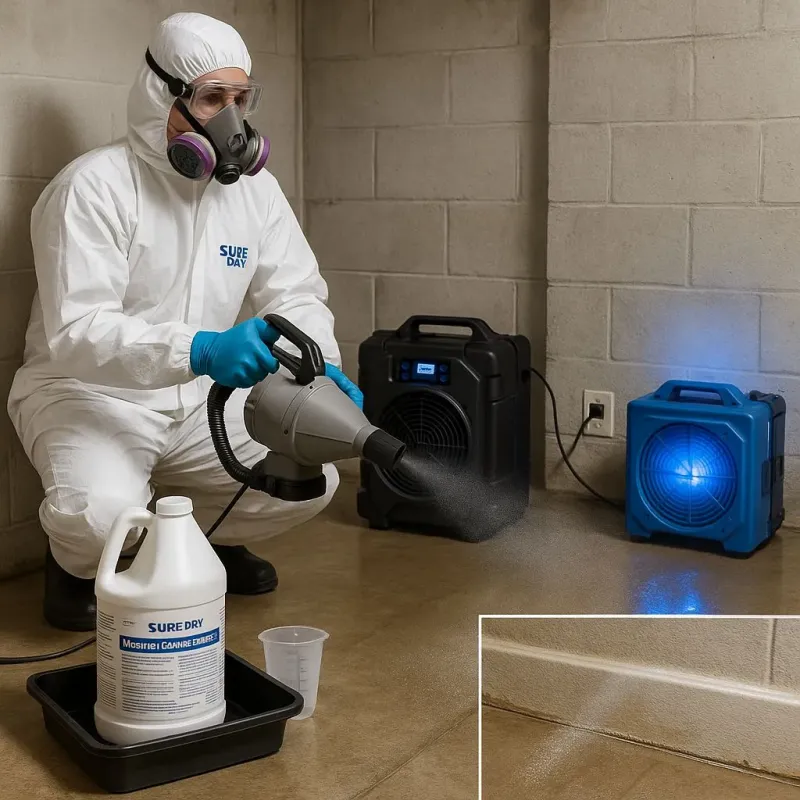Sanitization and Odor Removal process in Waveland, MS
