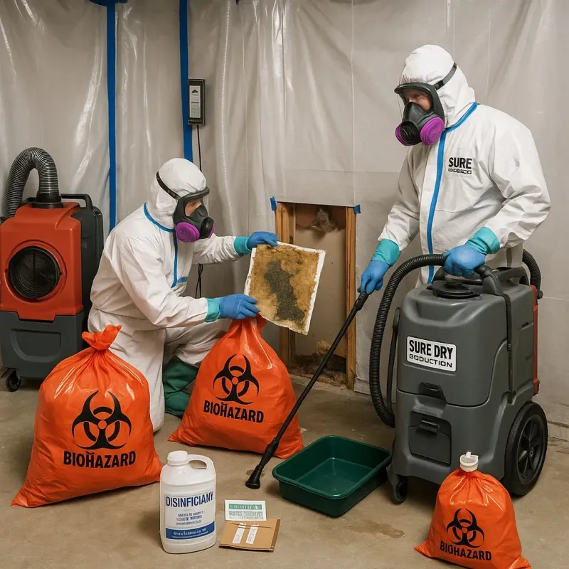 Contaminated Water Handling Protocols process in Waveland, MS