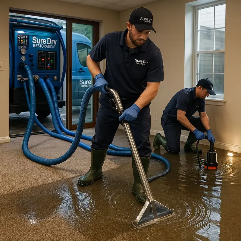 Water Extraction and Removal process in Waveland, MS